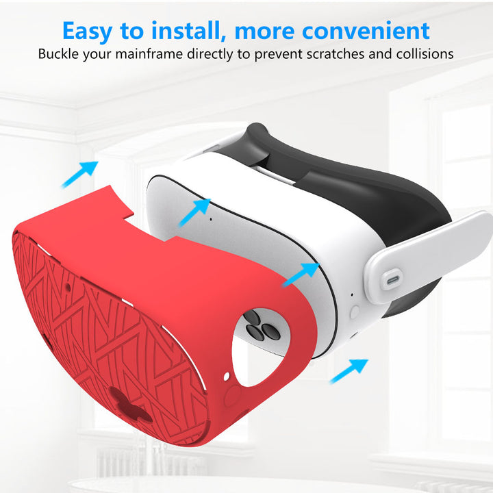 VR Accessories Set with High-Quality Face Mask and Ergonomic Controller Holders Bowlift