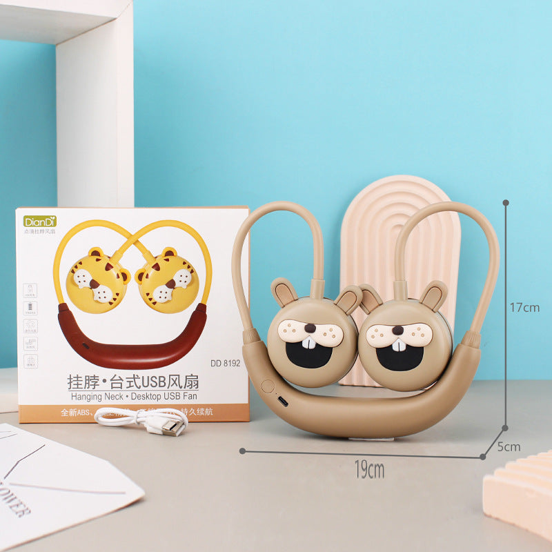 Unisex wireless children's headphones with neckband and child-friendly bear design Bowlift