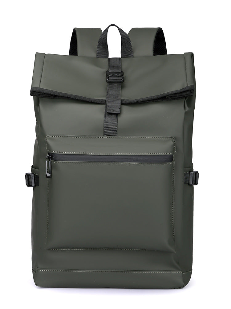 Waterproof Roll-Top Urban Backpack Bowlift
