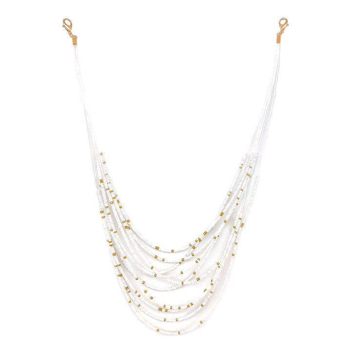 Multilayered Beaded Necklace Bowlift