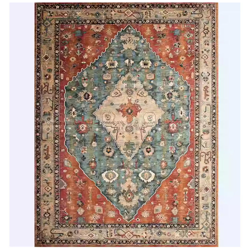 Vintage Persian-Inspired Area Rug Bowlift
