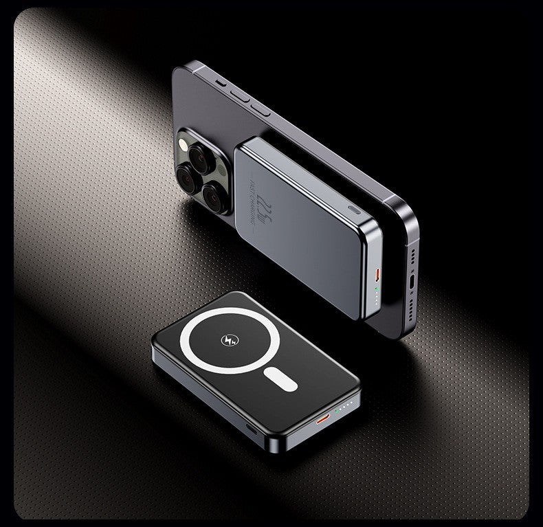 Wearable Wireless Powerbank with Integrated Usb Cables Bowlift