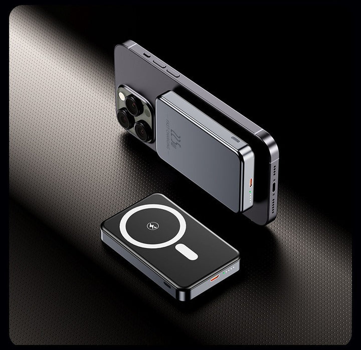 Wearable Wireless Powerbank with Integrated Usb Cables Bowlift
