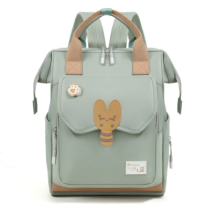Fun-Themed Multi-Pocket Backpack Bowlift