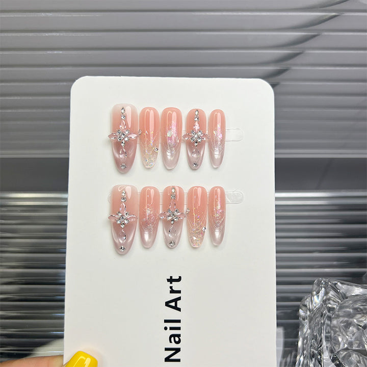 Decorative Stiletto Press-On Nail Tips