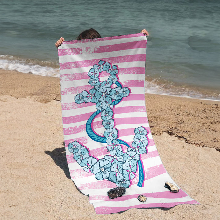 Beach towel with creative mandala design Bowlift