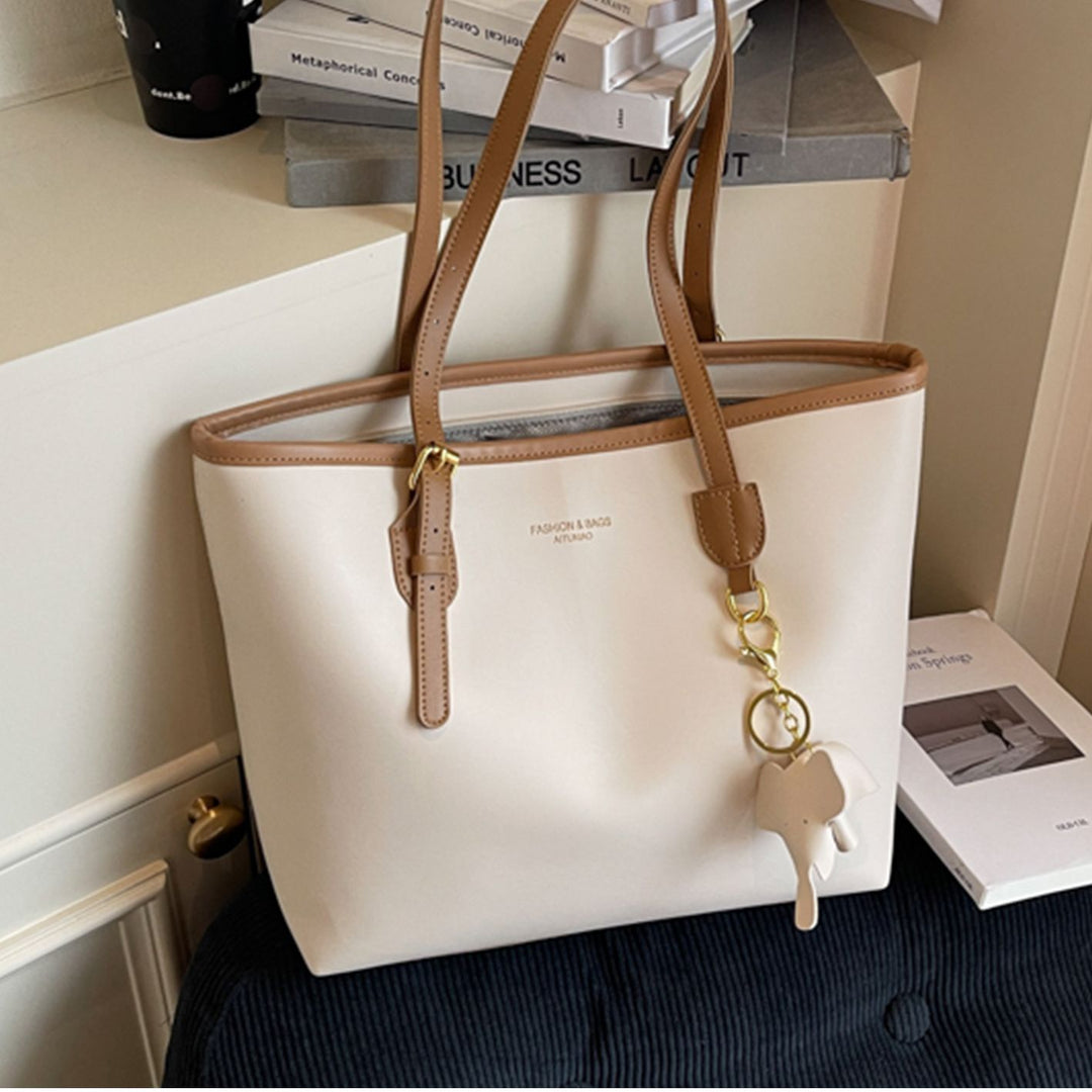Elegant Leather Tote Bag Bowlift