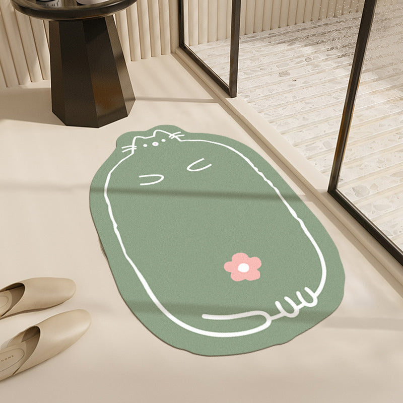 Round Bath Mat Bowlift