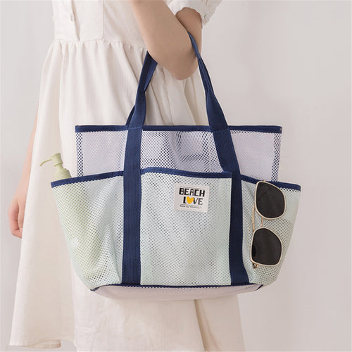 Mesh Beach Tote Bag Bowlift