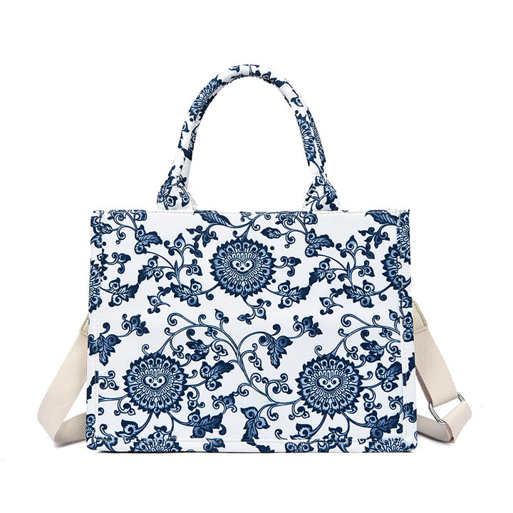 Floral Patterned Shoulder Bag Bowlift