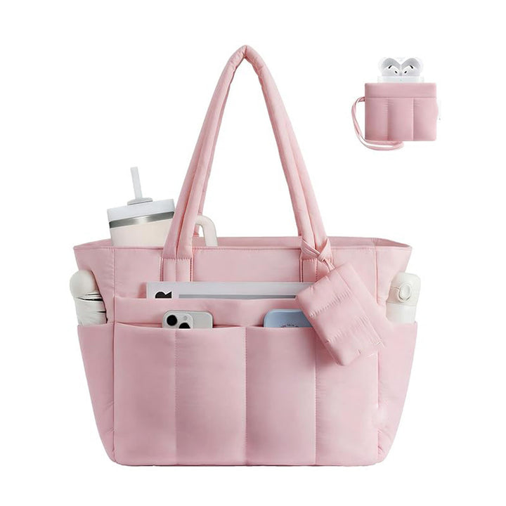 Multifunctional handbag with multiple compartments and insulating function Bowlift