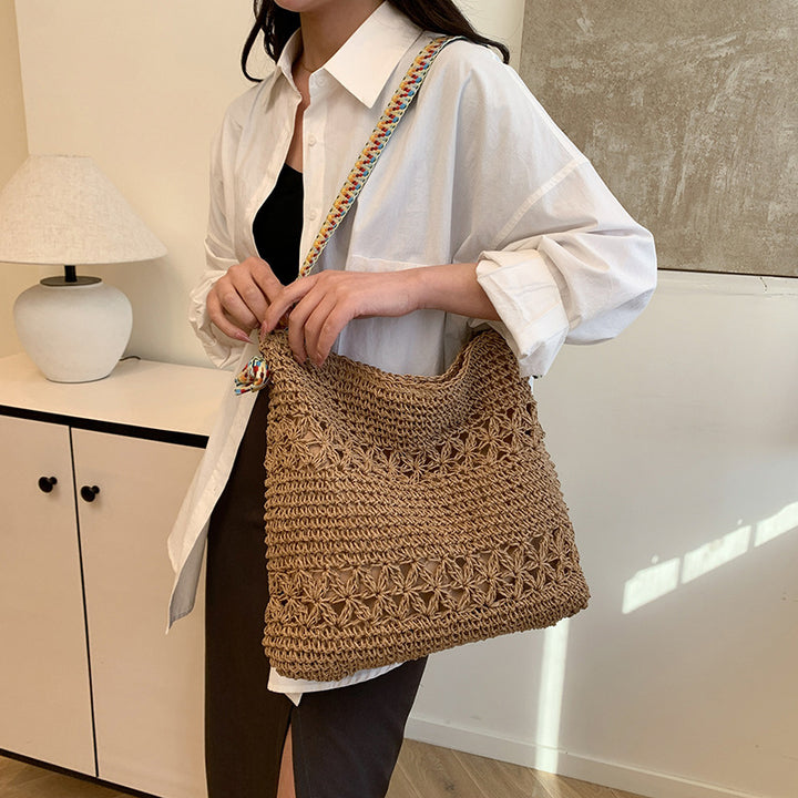Handcrafted Boho Chic Crochet Tote Bowlift
