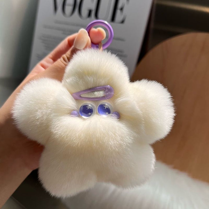 Plush Star-Shaped Hair Accessory Bowlift