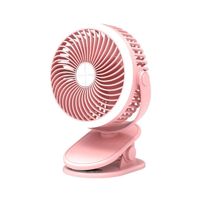 Women Portable Clip Fan with Adjustable Head Bowlift