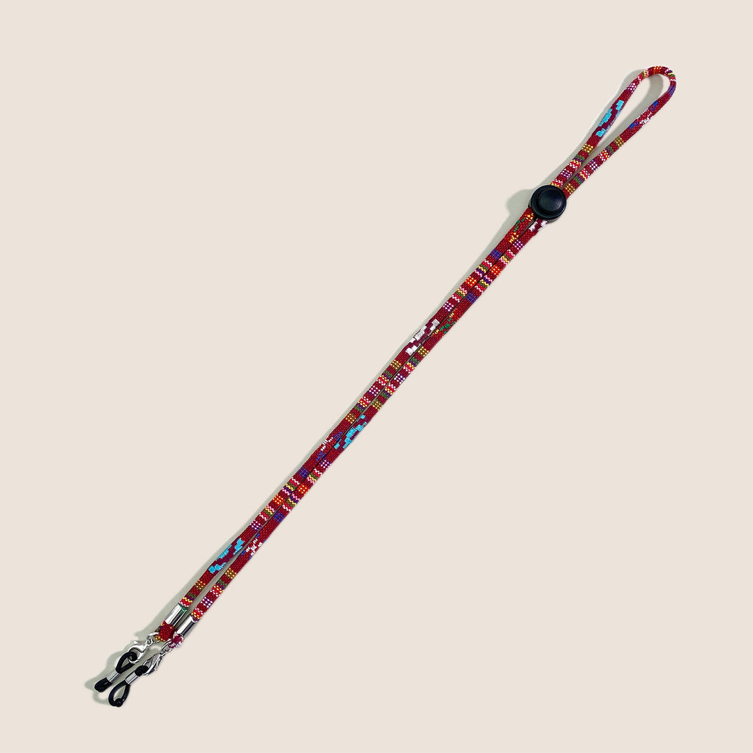 Decorative Patterned Eyewear Retention Strap Bowlift