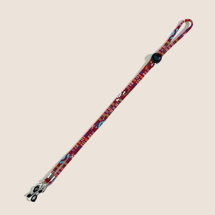 Decorative Patterned Eyewear Retention Strap Bowlift