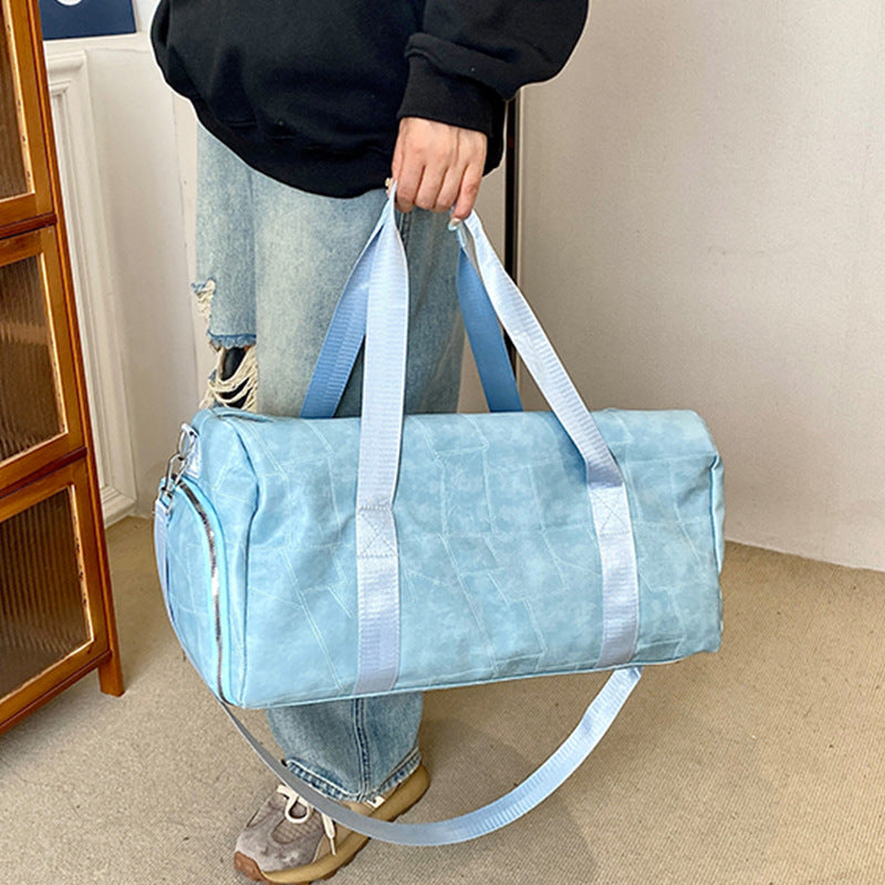 Premium Casual Leather Duffel Bag Bowlift
