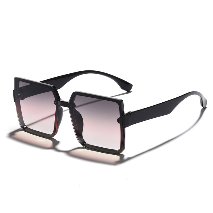 Women's square sunglasses with retro-inspired design and soft lenses Bowlift
