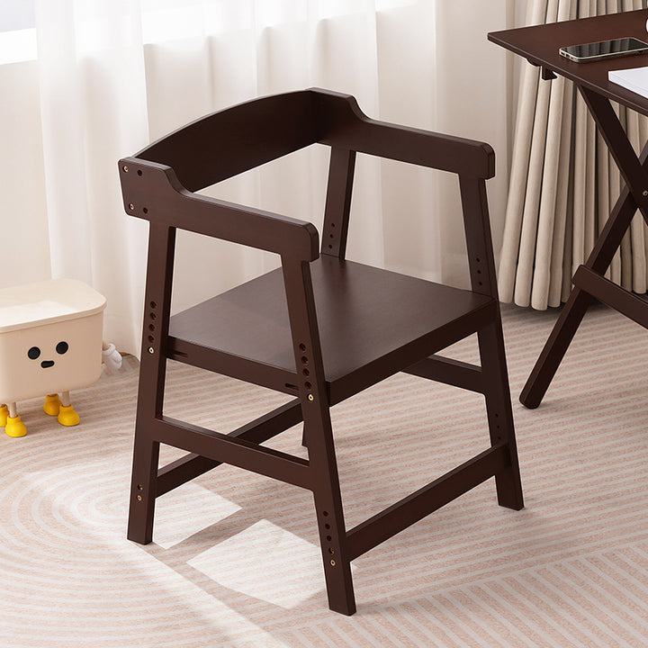 Wood High Chair Bowlift