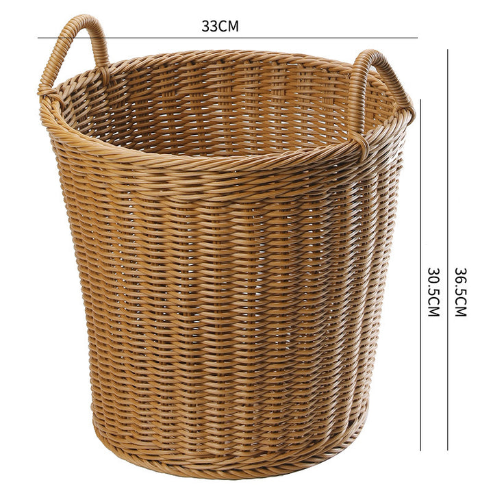 Woven Laundry Storage Basket Bowlift