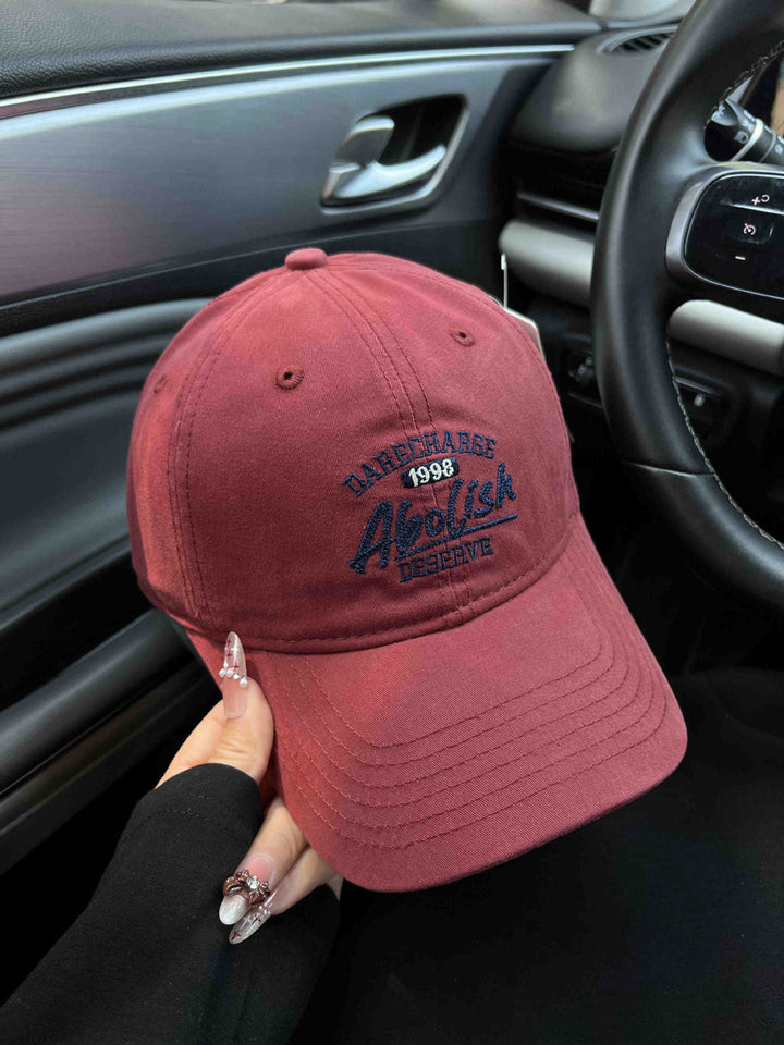 Men's Casual Distressed Graphic Cap Bowlift
