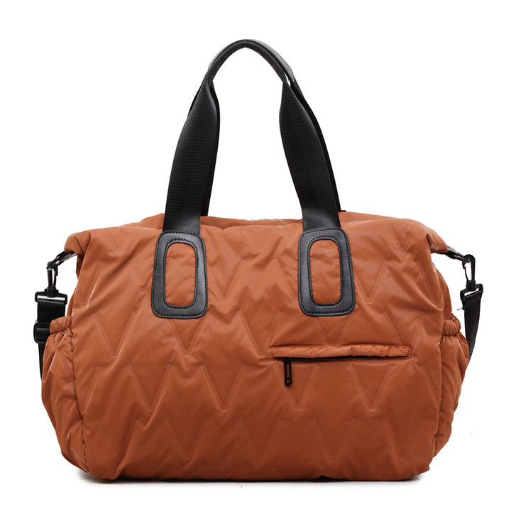 Quilted Lightweight Weekender Bag