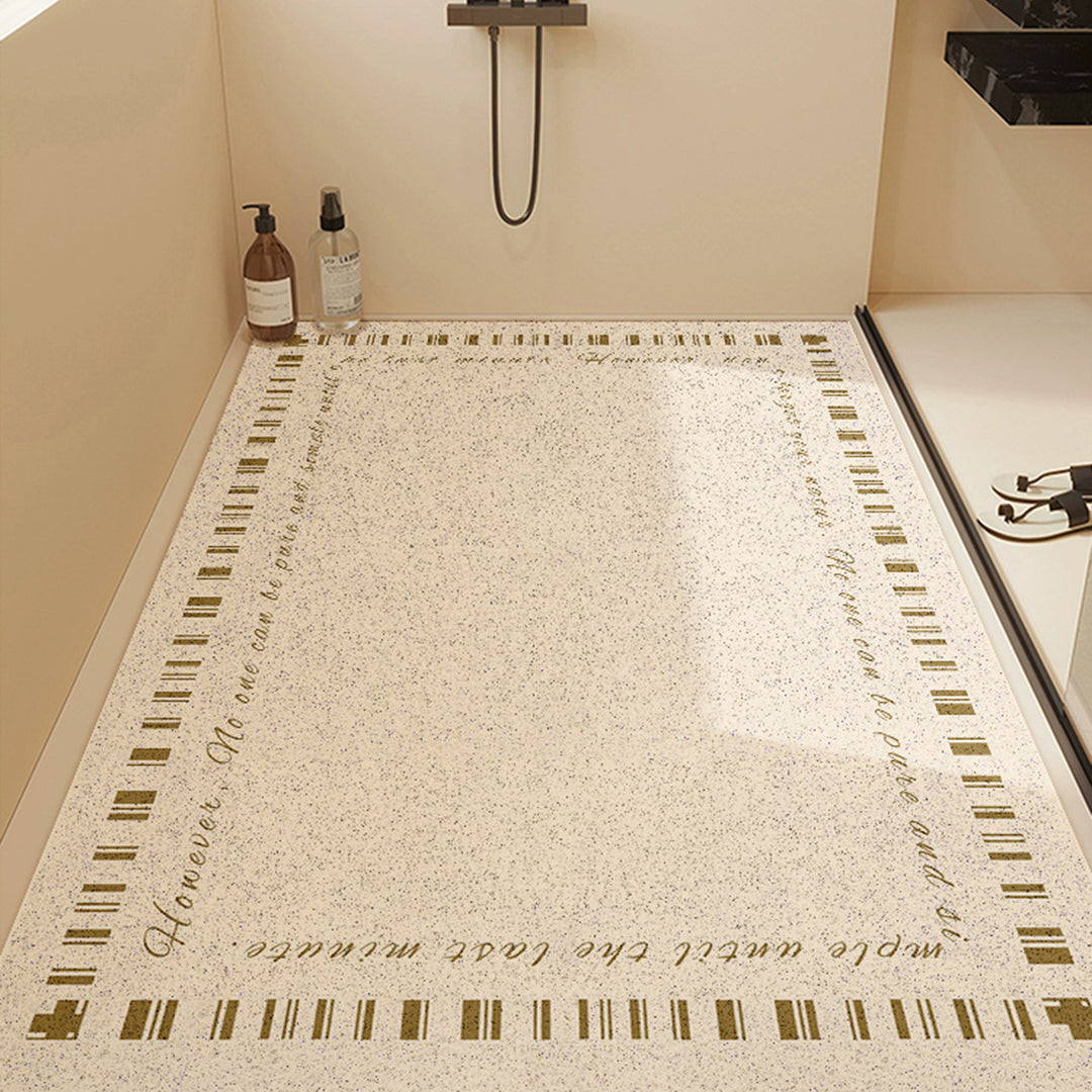 Decorative Floral Bath Mat