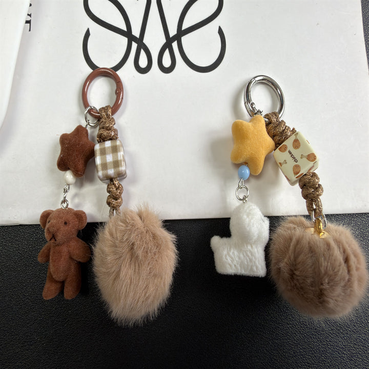 Playful Themed Decorative Keychain Bowlift