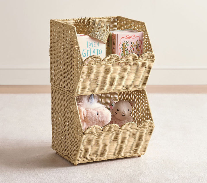Multi-Storage Woven Organizer Bowlift