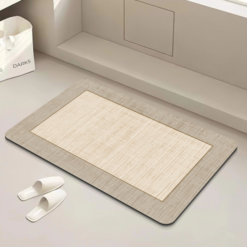 Modern Geometric Bath Mat Bowlift