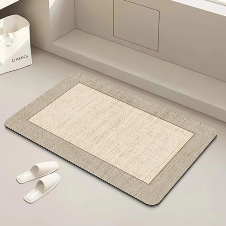 Modern Geometric Bath Mat Bowlift