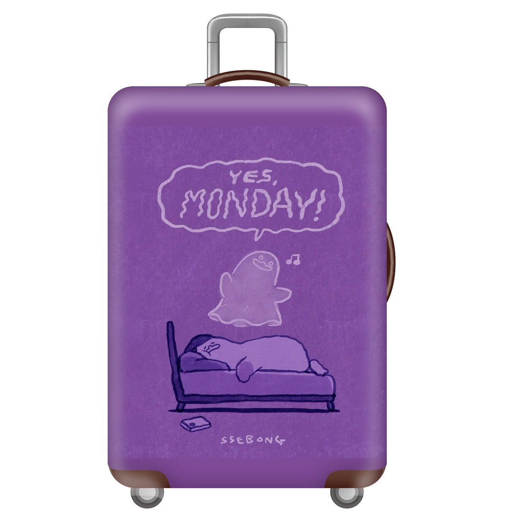 Women’s Hardshell Luggage with Creative Cartoon Design Bowlift