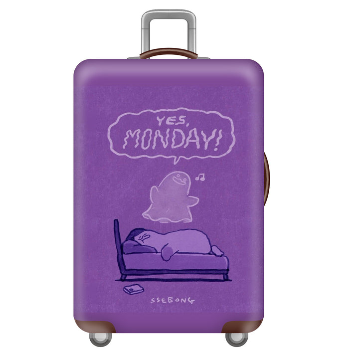 Women’s Hardshell Luggage with Creative Cartoon Design Bowlift