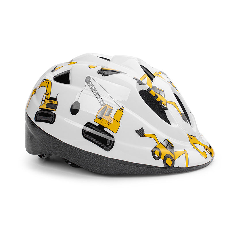 Children's bicycle helmet with dinosaur motif Bowlift