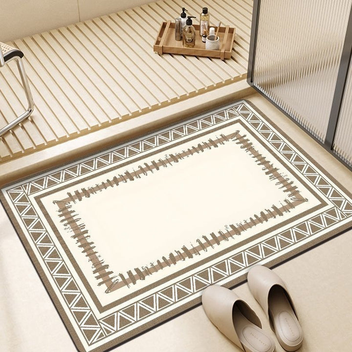 Geometric Slip-Resistant Door Mat Bowlift