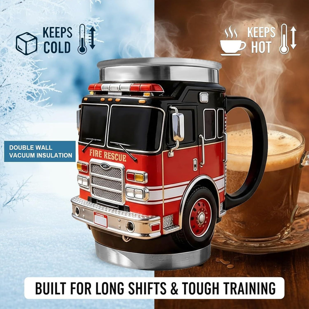 Ambulance-Themed Coffee Mug Bowlift