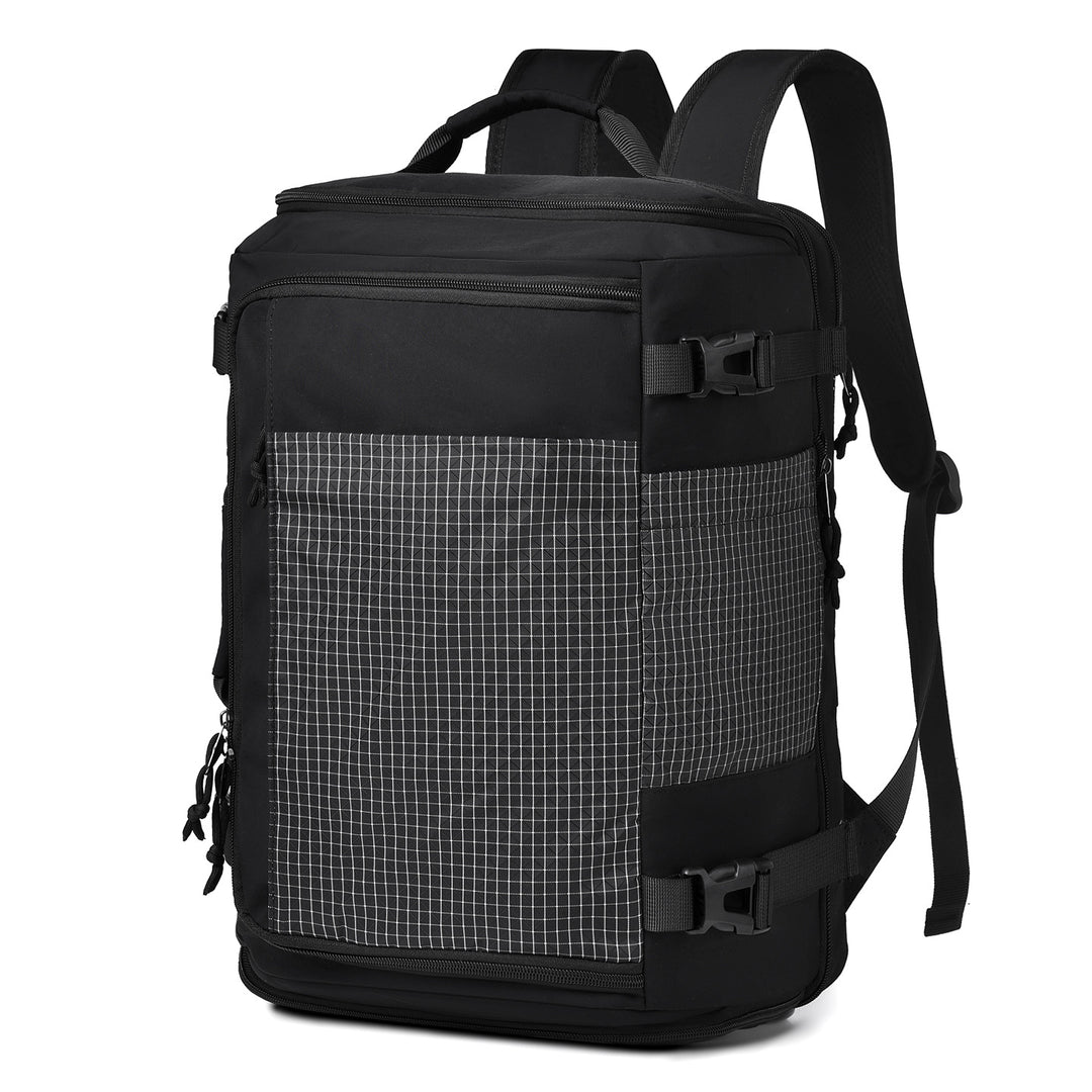 Versatile Tech-Enhanced Travel Backpack Bowlift