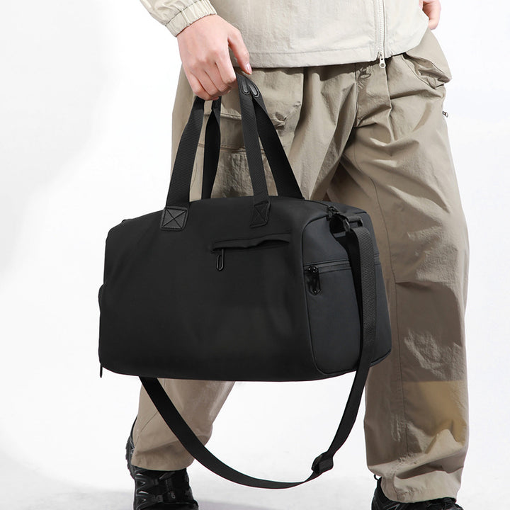 Multifunctional sports and travel bag with removable shoulder straps Bowlift
