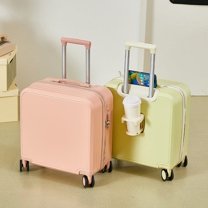 Unisex Hard-Shell Rolling Suitcase Bowlift