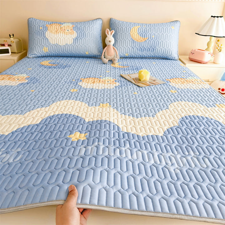 Playful Rainbow Mattress Protector
