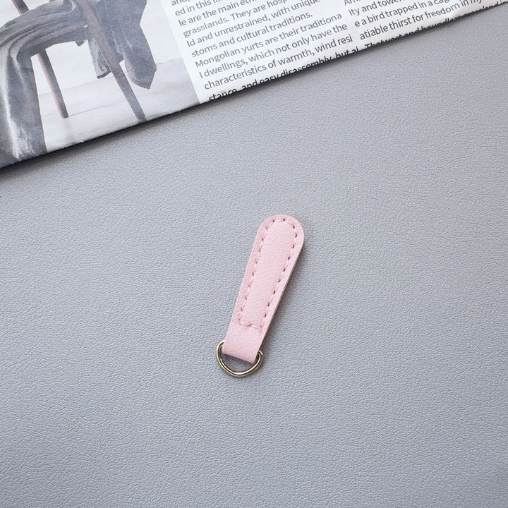 Stylish Leather Keychain Tab Bowlift
