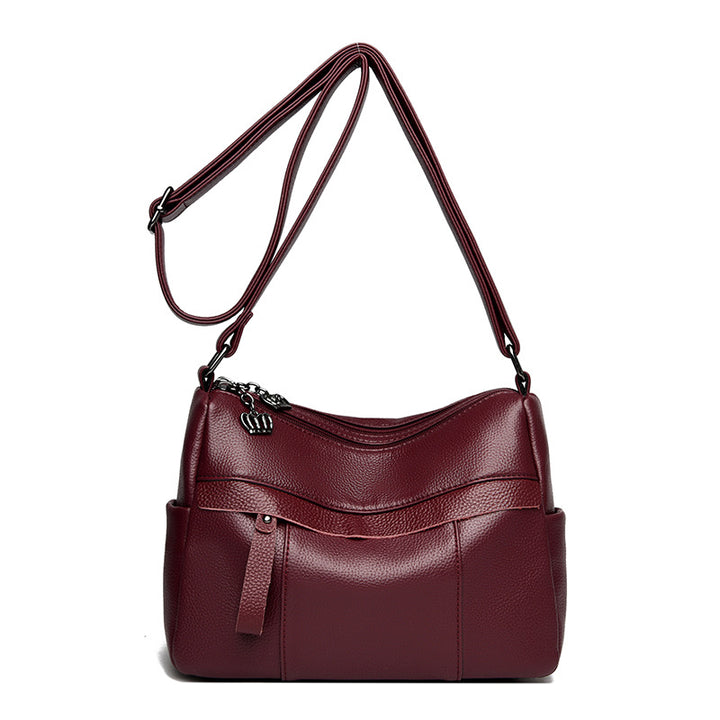 Elegant Multi-Pocket Shoulder Bag Bowlift