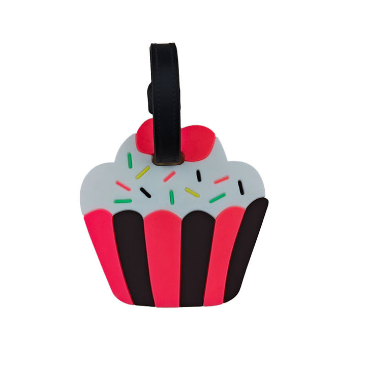 Unisex Luggage Tag in Cupcake Design Bowlift