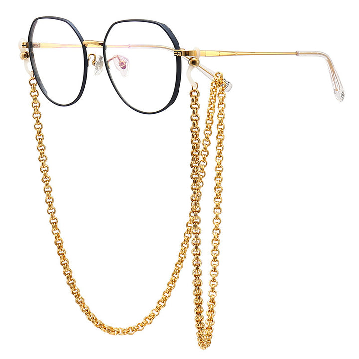 Fashionable Eyewear with Stylish Chain Bowlift