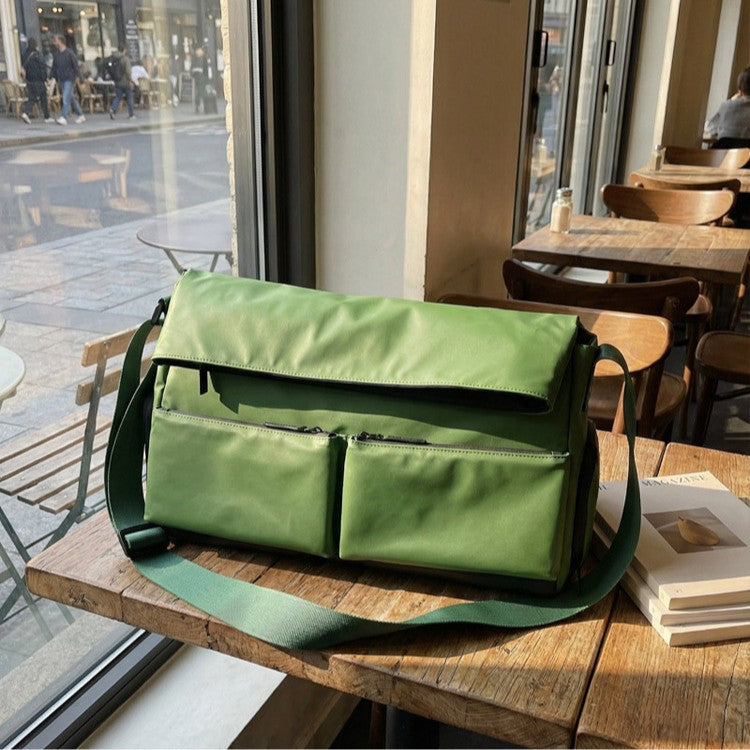 Multi-Pocket Waterproof Messenger Bag Bowlift