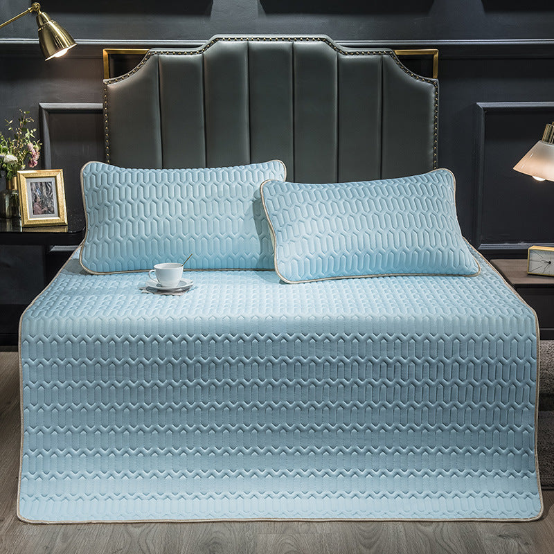 Contemporary Quilted Bedspread Set Bowlift