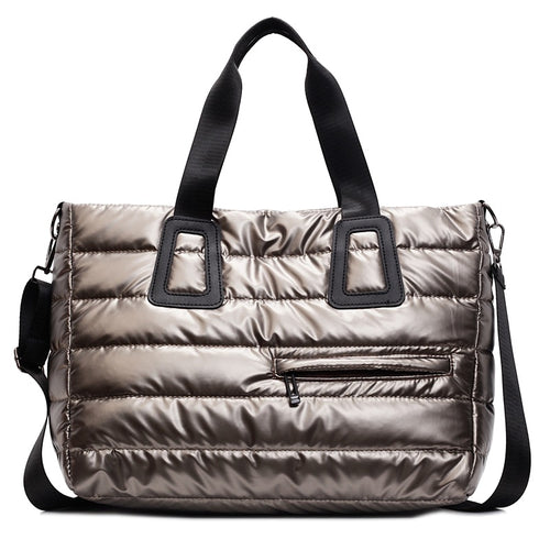 Insulated Puffer Travel Tote