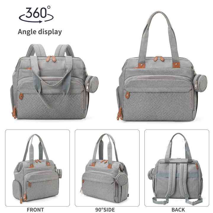 Stylish Multi-Functional Diaper Bag Bowlift