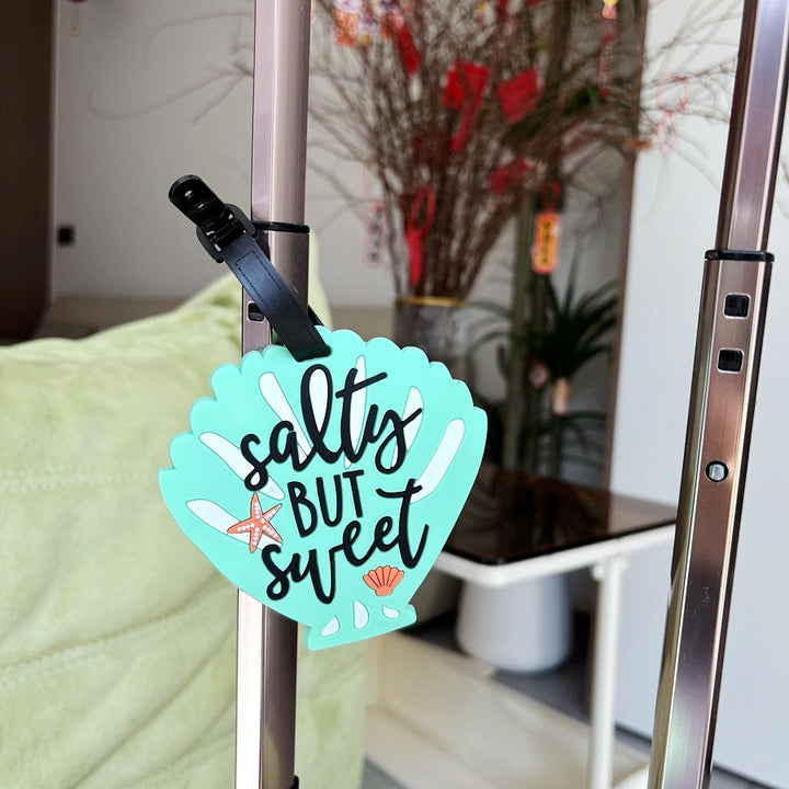 Novelty Shell-Shaped Luggage Tag Bowlift