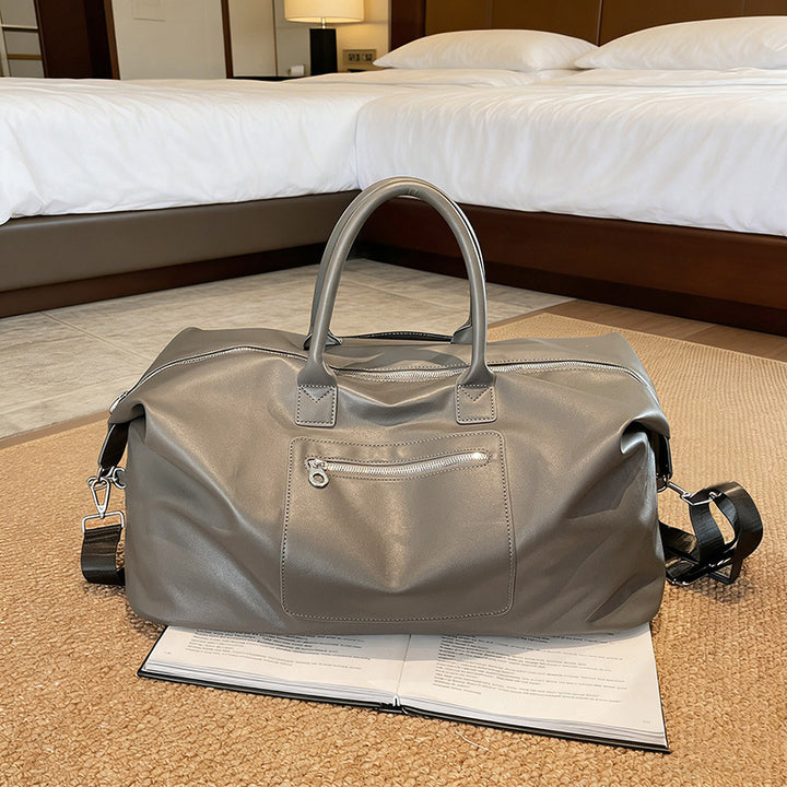 Luxury Leather Weekender Bag